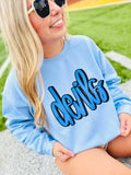 Custom 3D Multi Mascot Dtf Graphic Sweatshirt