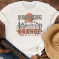 Something in the Orange Graphic Western Tee