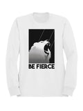 Fierce Lion Roar Motivation Men's Sweatshirt