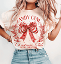 Candy Cane Christmas Club  - Multiple Color Options