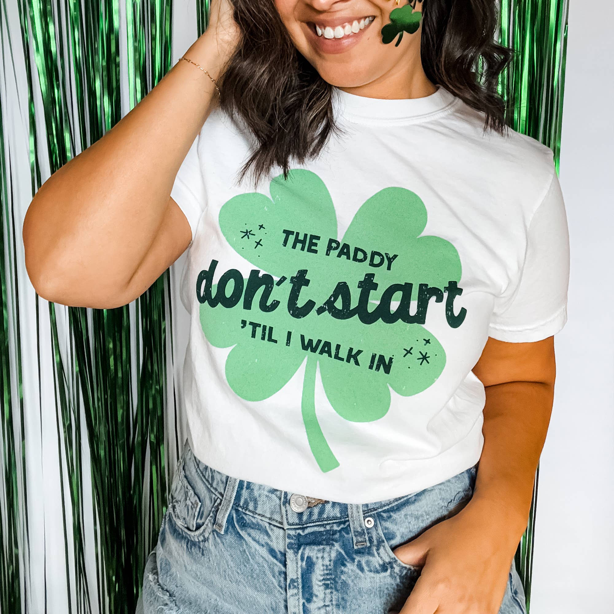 Funny St Patricks Day Shirt, the Paddy Don't Start Tee