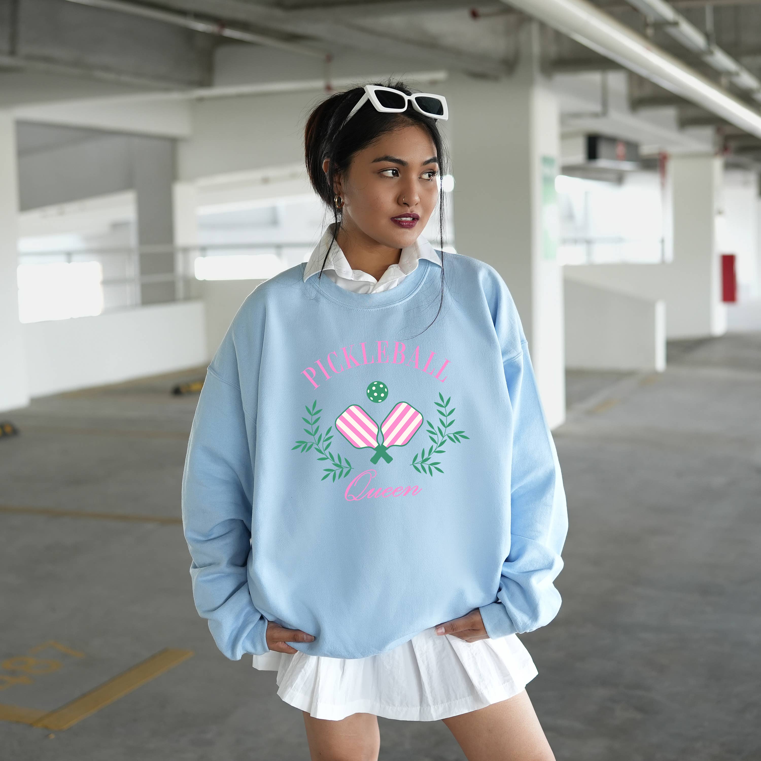 Champagne Club, Pickleball, Sweatshirt, Graphic Apparel