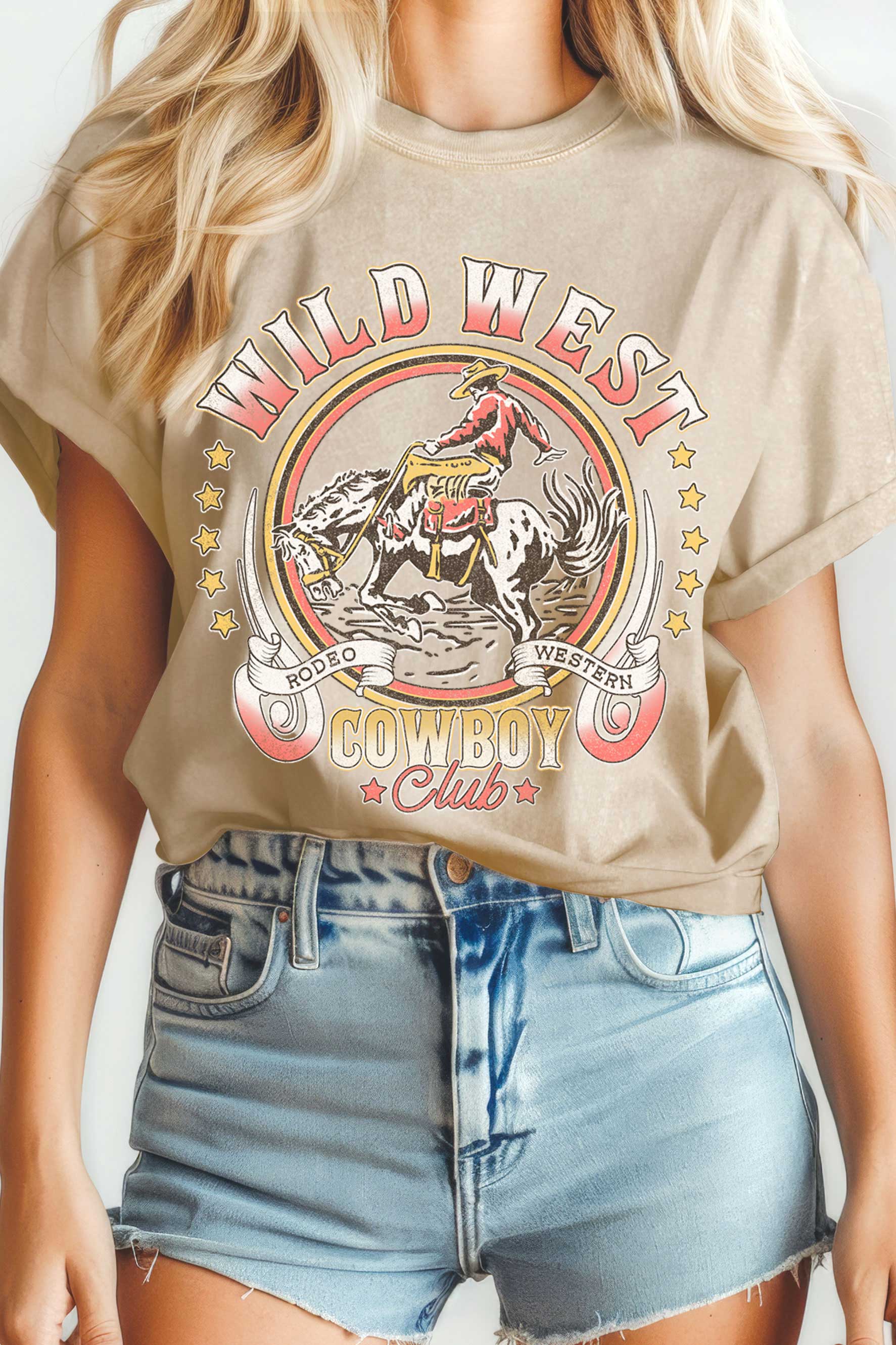 Cowboy Club Mineral Graphic Tshirts