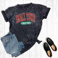 Small Town Christmas Mineral Wash Graphic Tee
