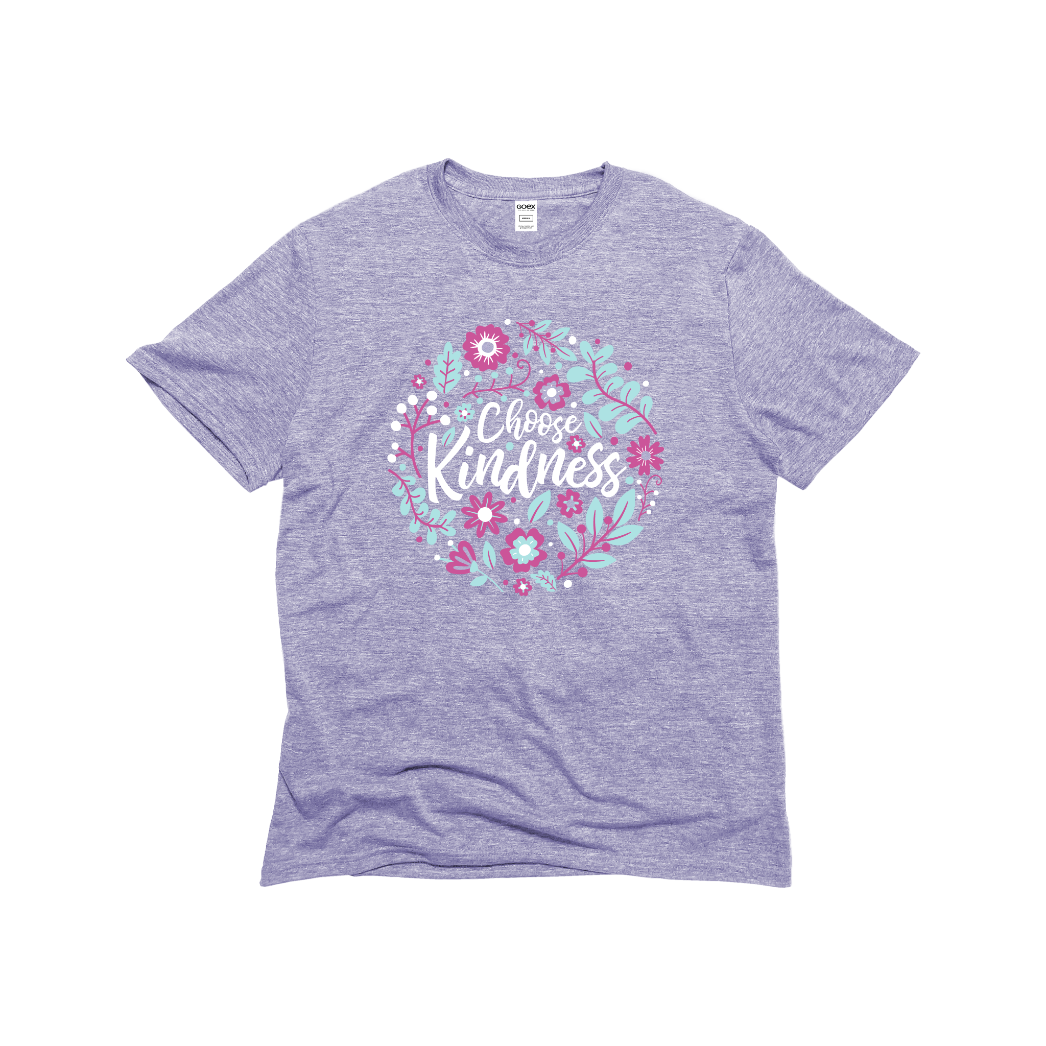 Choose Kindness - Lavender Unisex Graphic Tee - 24pk