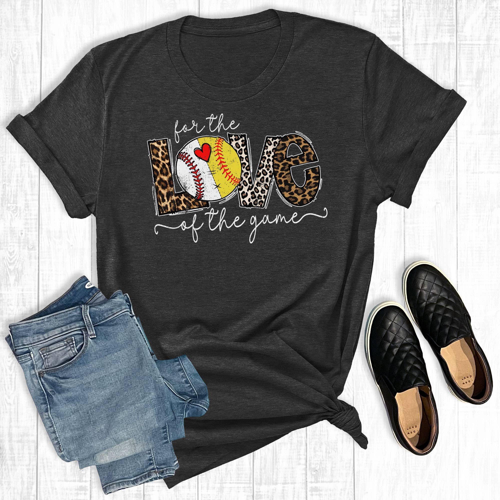 For the Love of the Game Baseball Softball