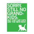 Sorry No Grandkids Cat Greeting Card