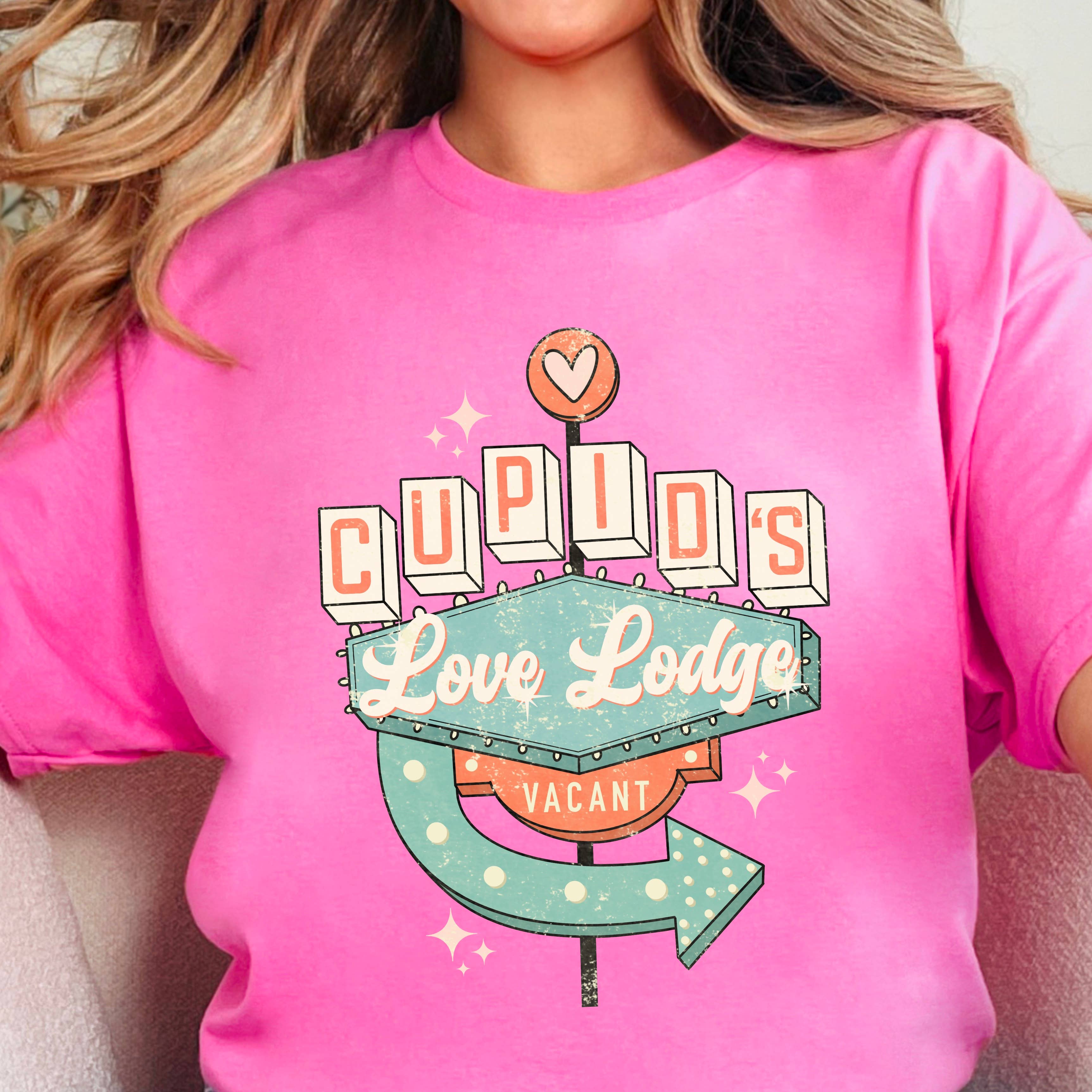 Cupid’S Love Lounge Valentine’S Day Graphic T-Shirt | Gildan