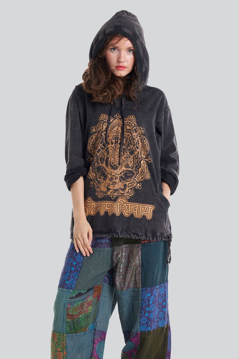 Unisex Ganesh Hoodie (TH-1438PK)