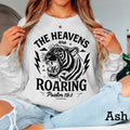 The Heavens Are Roaring Long Sleeve Christian Shirt