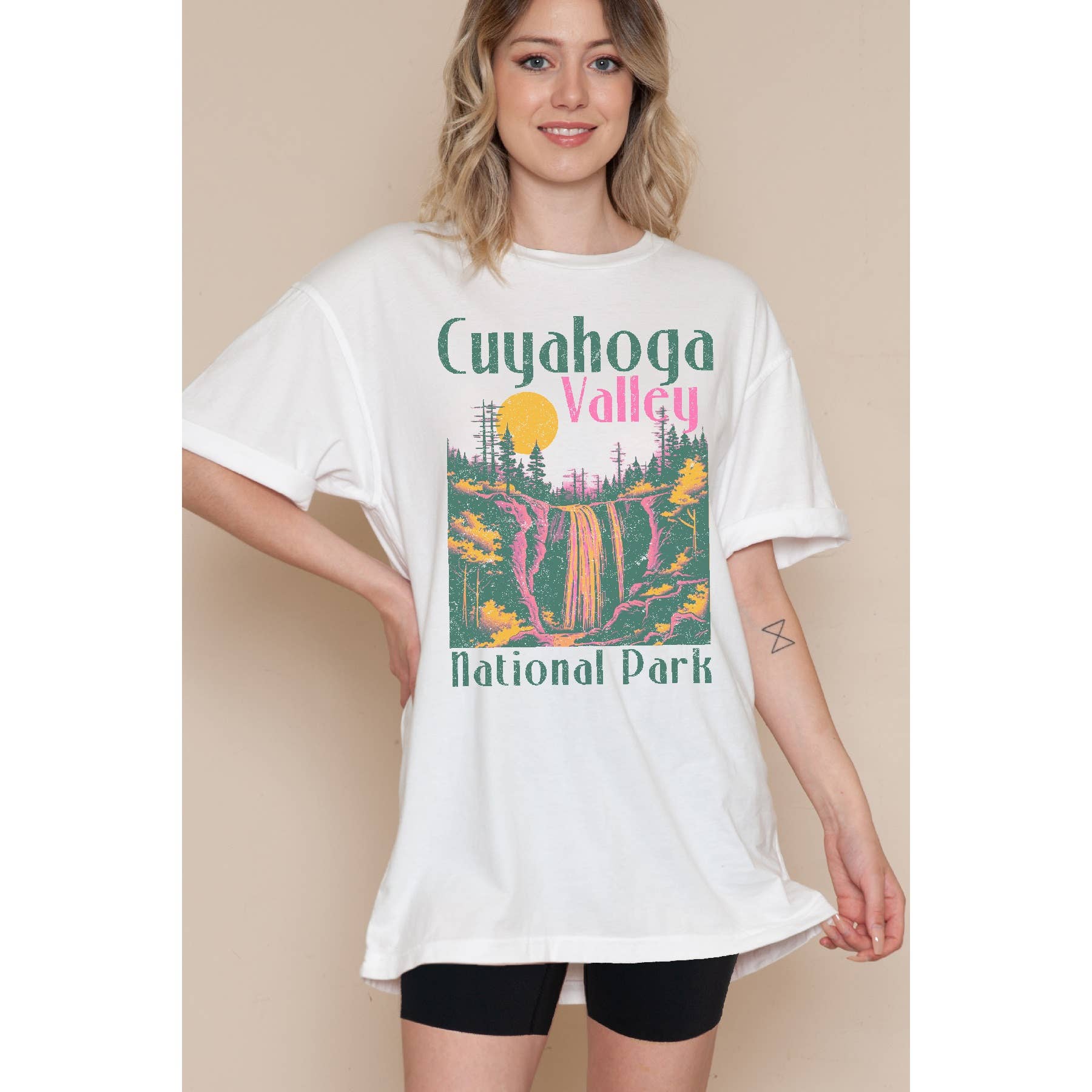 Cuyahoga Valley National Park - Oversized Unisex T Shirt