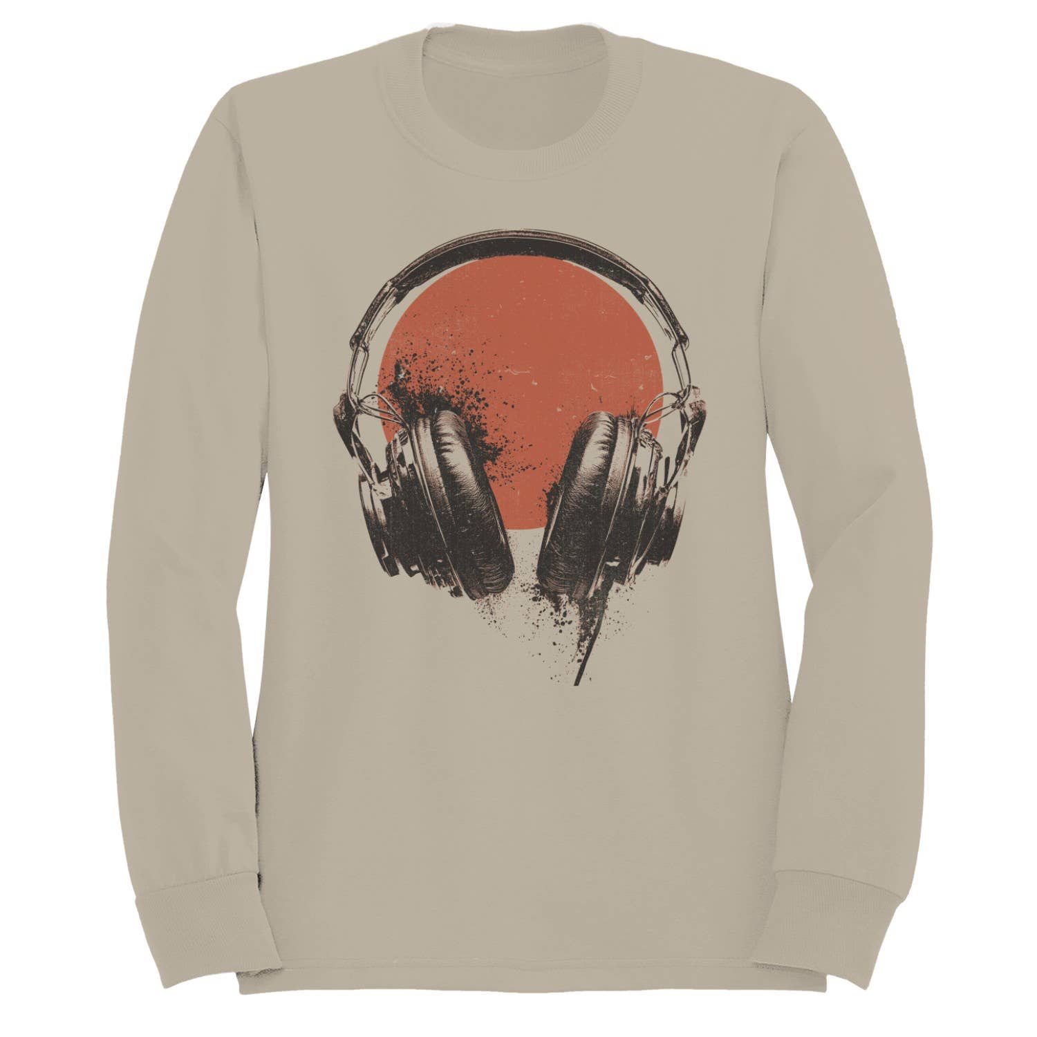 Vintage Headphones  Men's Sweatshirt