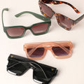 Oversized Square Shape Chunky Frame Sunglasses
