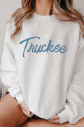 Truckee California Graphic Brushed Sweatshirts