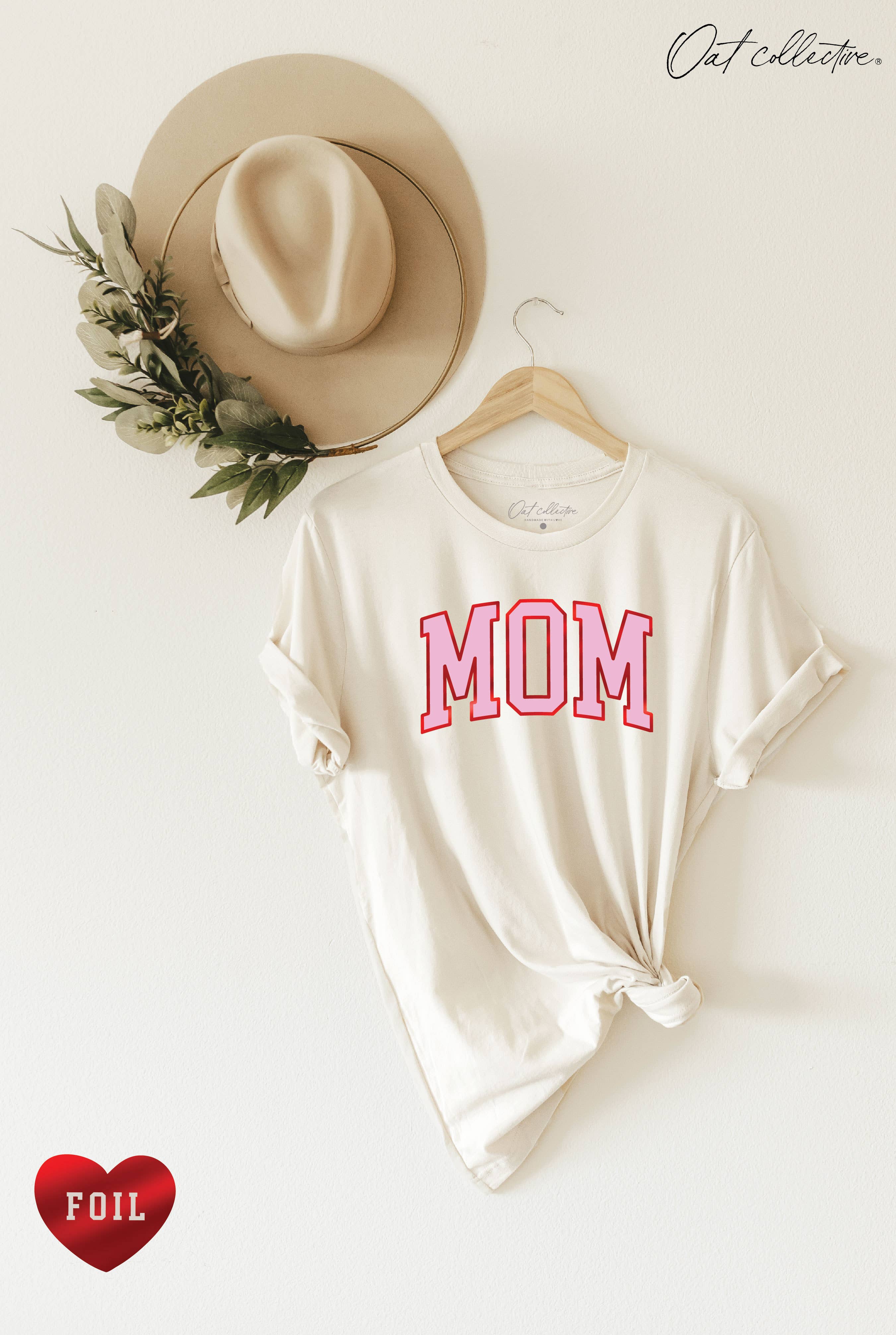 Mom Foil Graphic T-Shirt