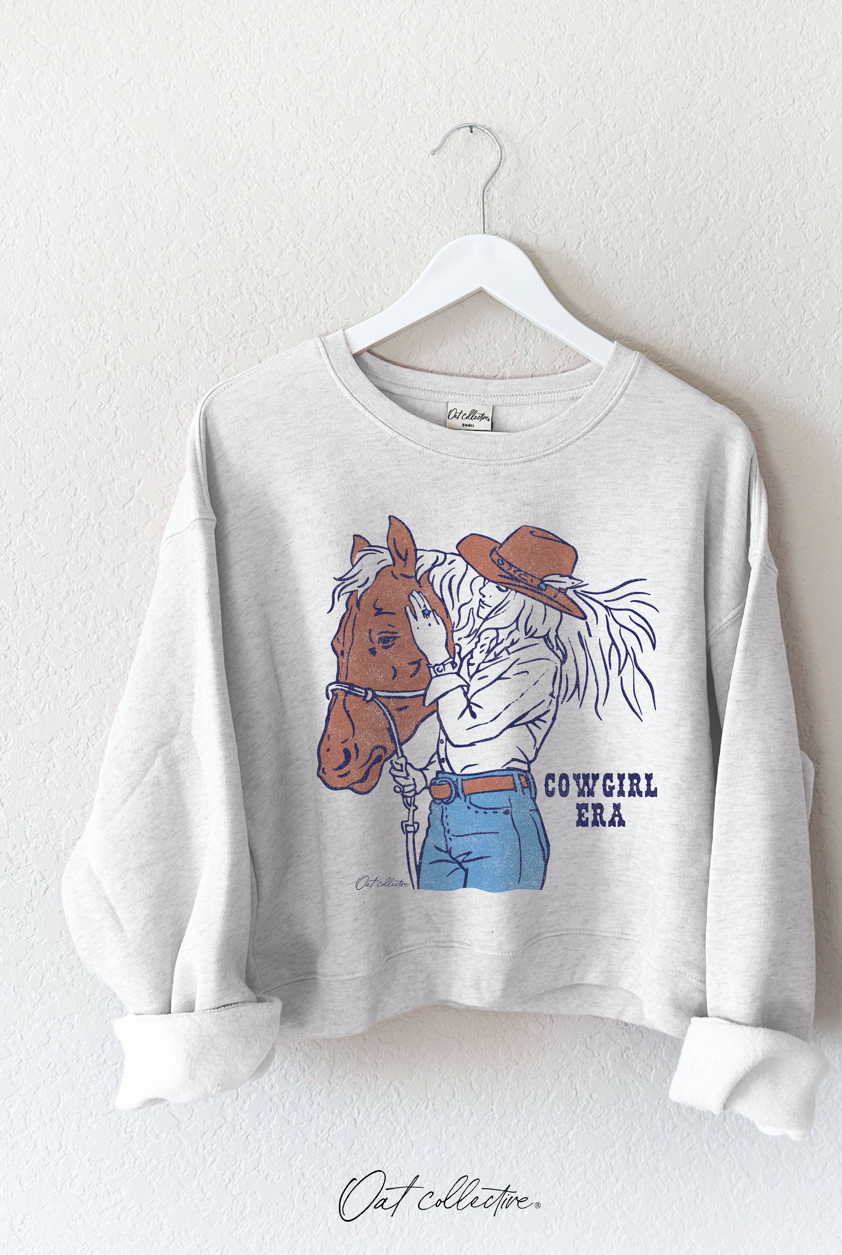 Cowgirl Era Mid Graphic Sweatshirt