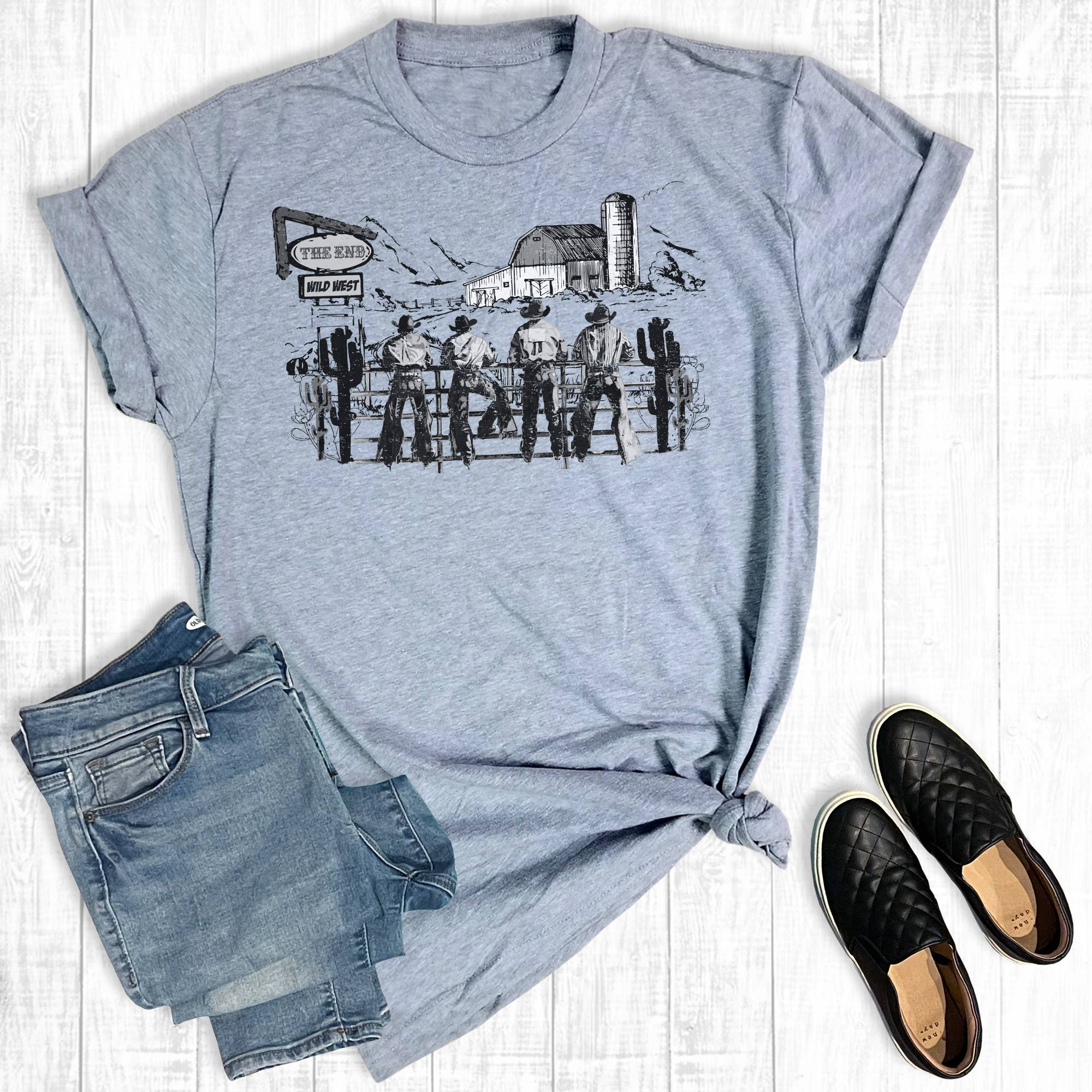 Western Rodeo Cowboys Graphic Tee
