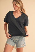8392FK Ellin V-Neck Top