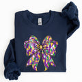 Mardi Gras Coquette Fleur De Lis Fat Tuesday Sweatshirt