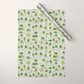 Funny Frogs Wrapping Paper Gallery Image 1