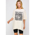 Wild Spiritgraphic  Oversized Tee