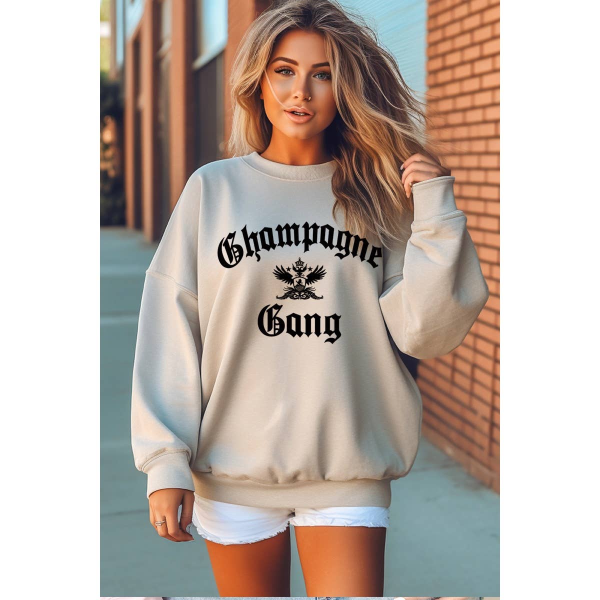 Champayne Gang Vintage Graphic Sweatshirts