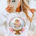 Valentine's Day Cupid Coquette Sweatshirt
