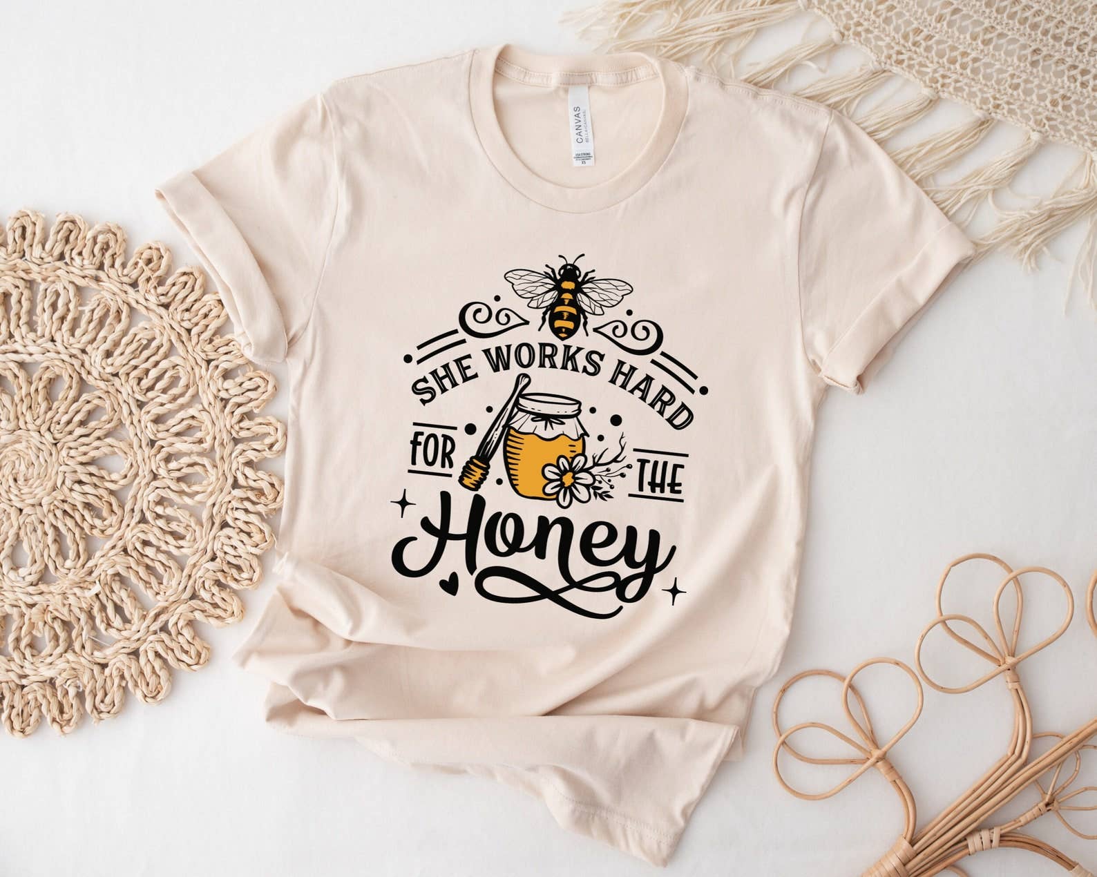 She Work Hard For the Honey T-Shirt