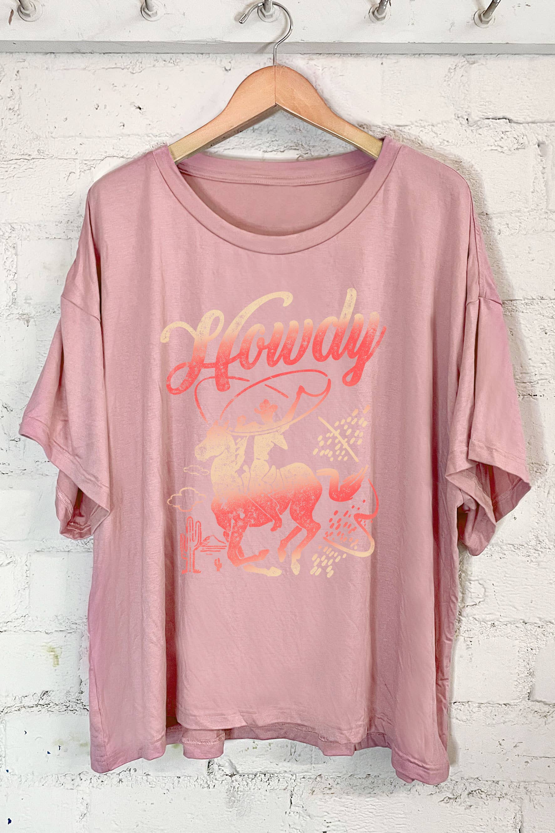 Off the Shoulder Batwing Sleeve Women's T-Shirt