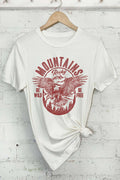 Rocky Mountains Be Wild Be Free Graphic Tshirts