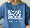 Custom Love Local Crewneck Pullover, Souvenir Shirt