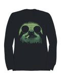 Cool Sloth in Shades Design Men's Sweatshirt