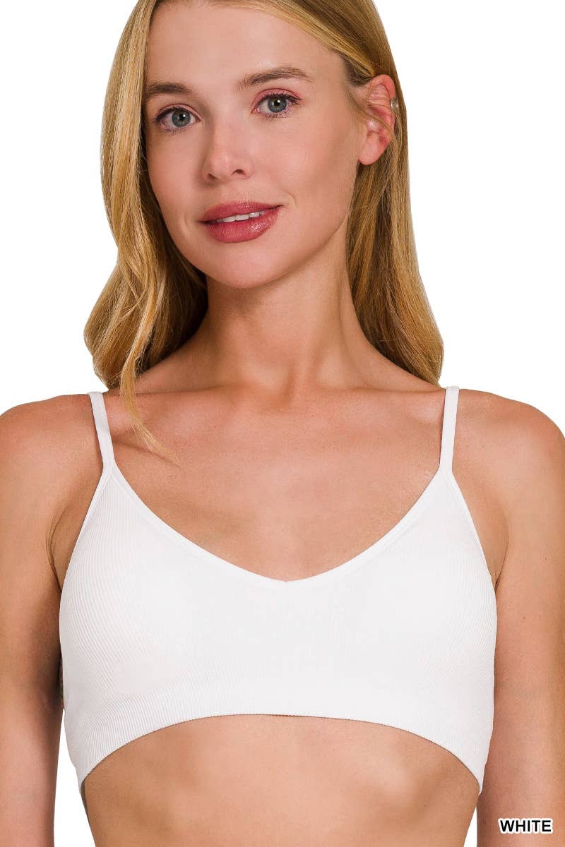 .SI-26564 Classic Bra with Adjustable Straps and Removable Br