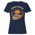 Retro Van Sunset Art Women's T-Shirt