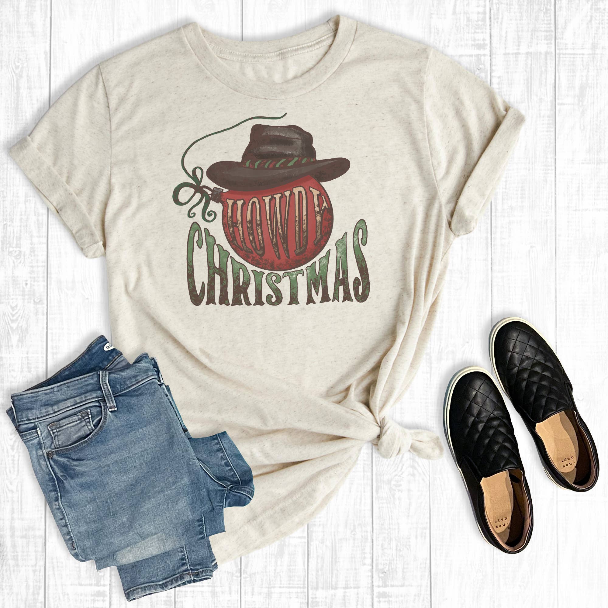 Howdy Christmas Ornament