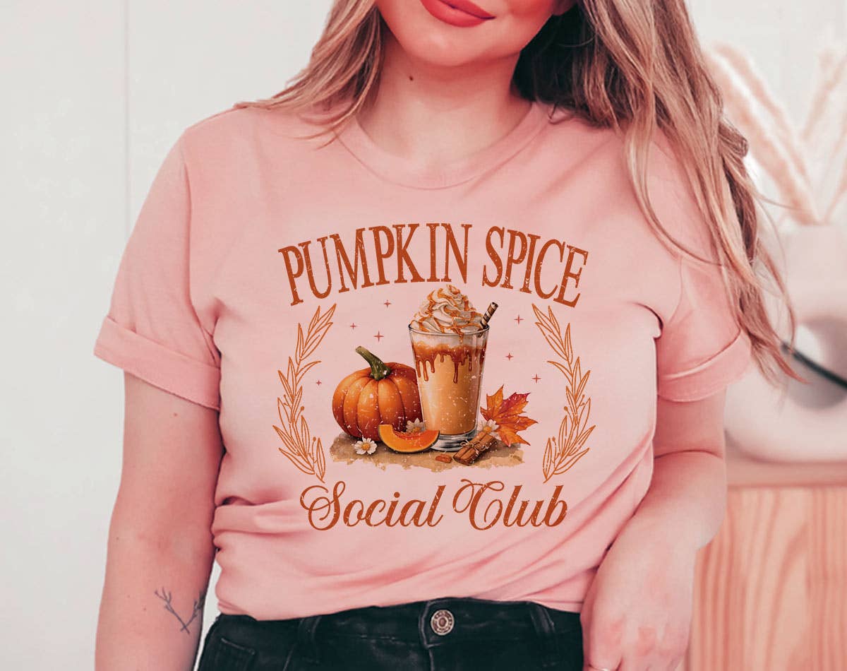 Pumpkin Spice Social Club - Halloween T-Shirt