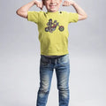 Sammie Squatch "Biker" Tshirt (Yellow)
