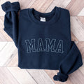 Mama Crewneck Sweatshirt - Blue Tones
