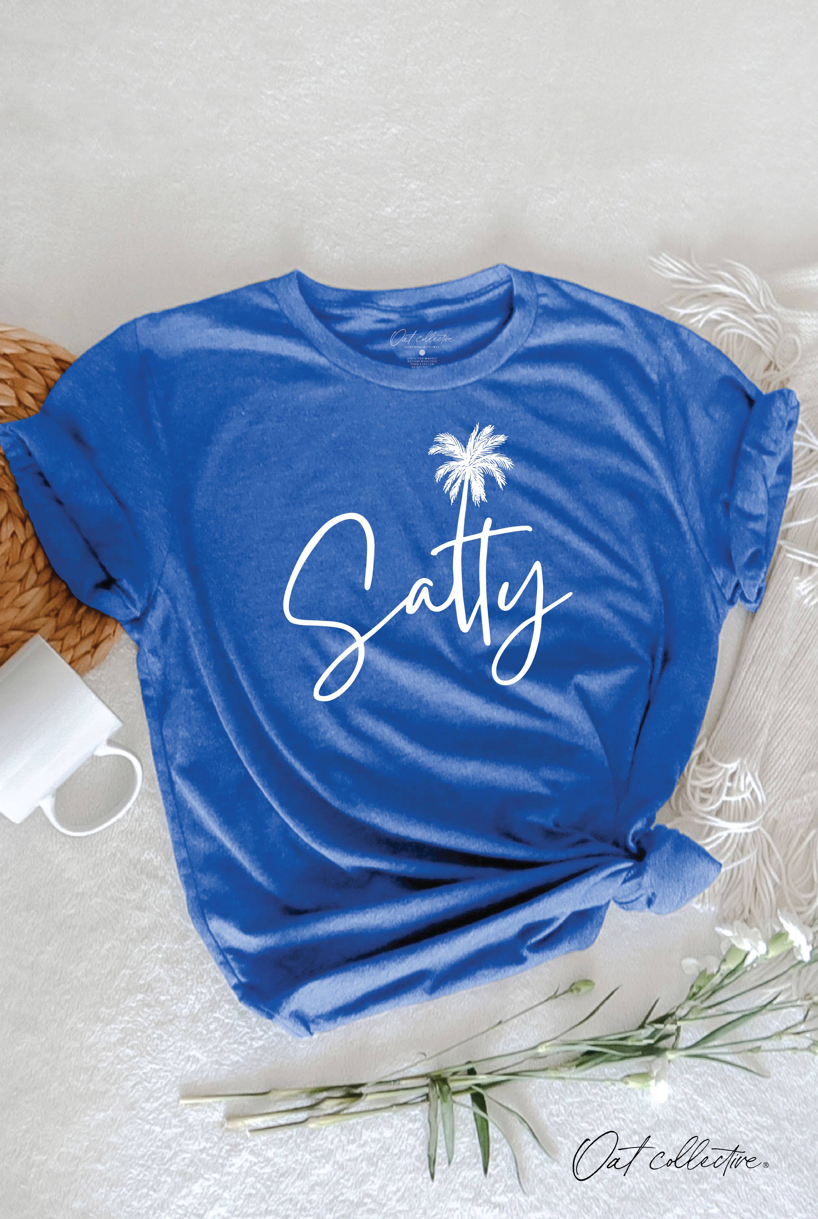 Salty Graphic T-Shirt - Hand Screen Printed