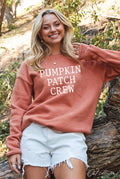Pumpkin Patch Crew Graphic Sweatshirt
