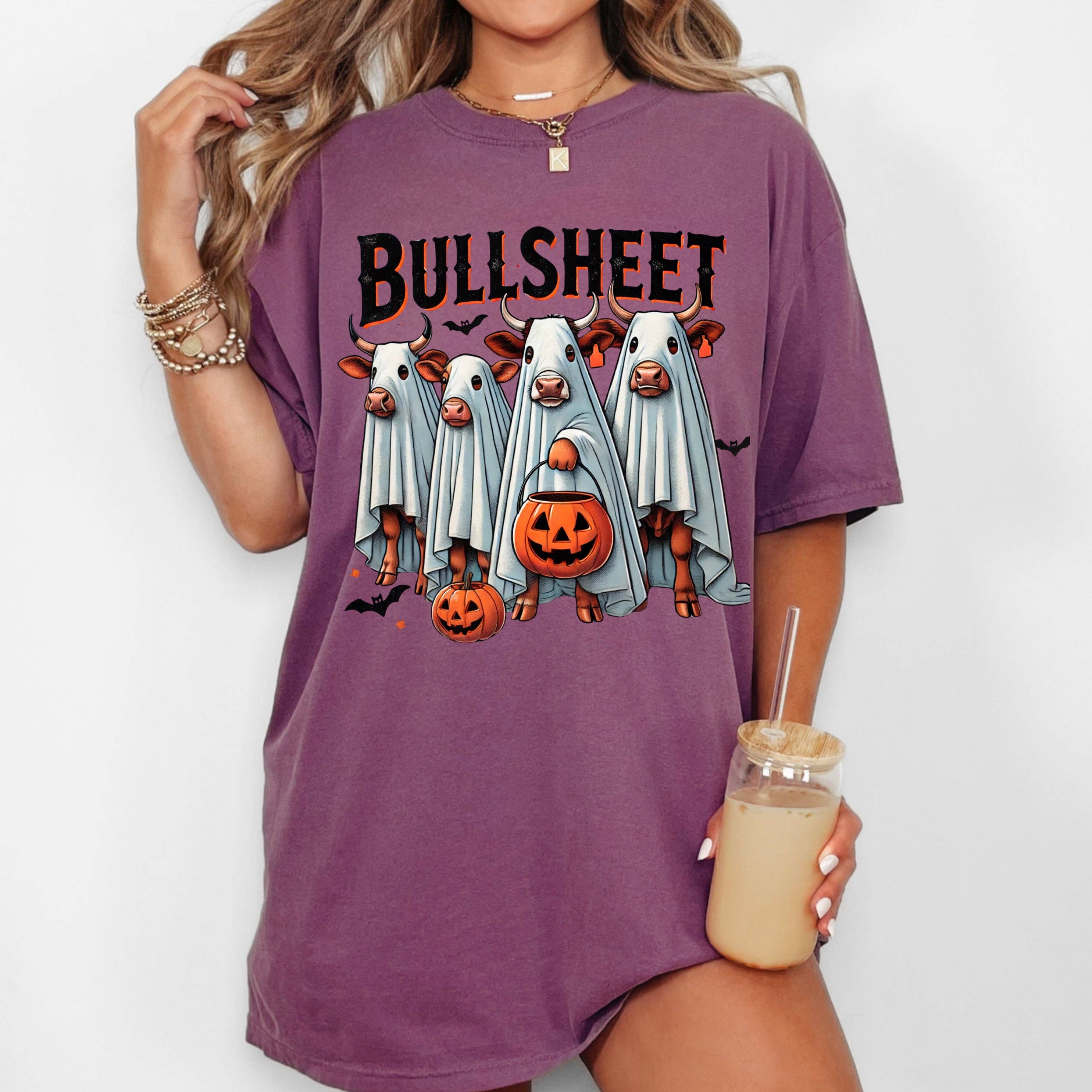 Bull Sheet, Cow, Farm, Vintage, Western Halloween Tshirt