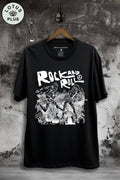 Rock and Roll Tour Band Graphic Top