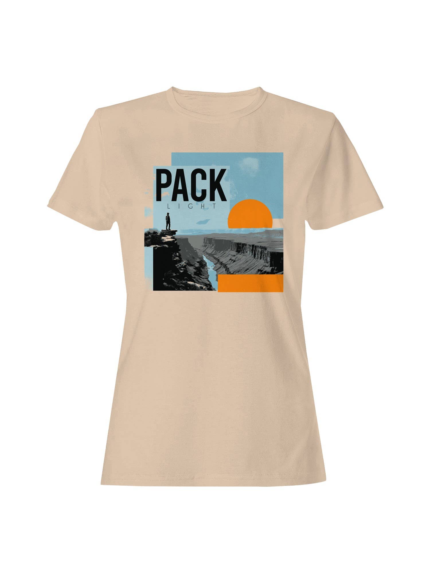 Adventure Awaits: Pack Light Women's T-Shirt