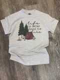 Life Is Better Around the Campfire On Ash Gray Tee