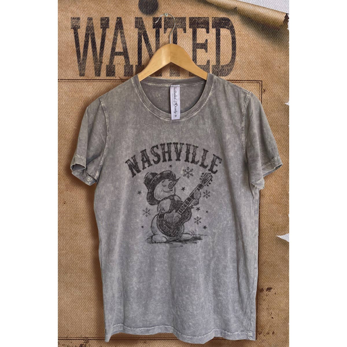 Christmas Season  Mineral Wash Vintage  Graphic  Tee
