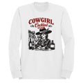 Cowgirl Cocktail Club Women's Sweatshirt White