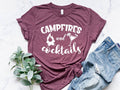 Campfires and Cocktails T-Shirt