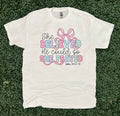She Believed He Could So She Prayed On White Tee