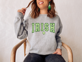 Irish Sweatshirt, Lucky, St. Patricks Day Sweatshirt