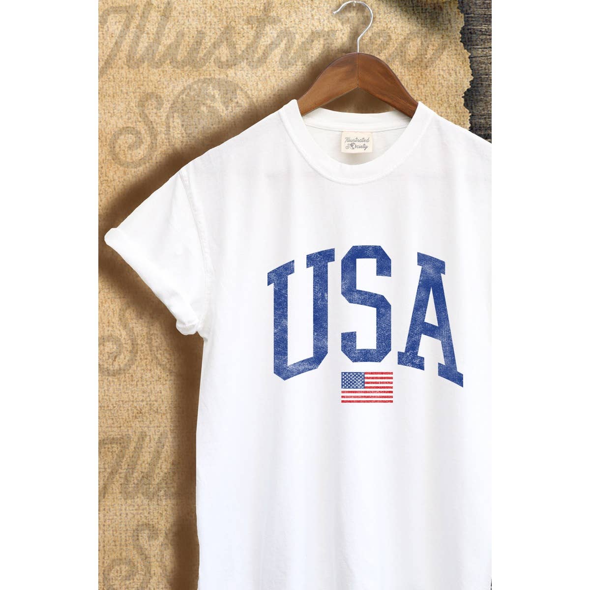 USA  Vintage Graphic  Tee
